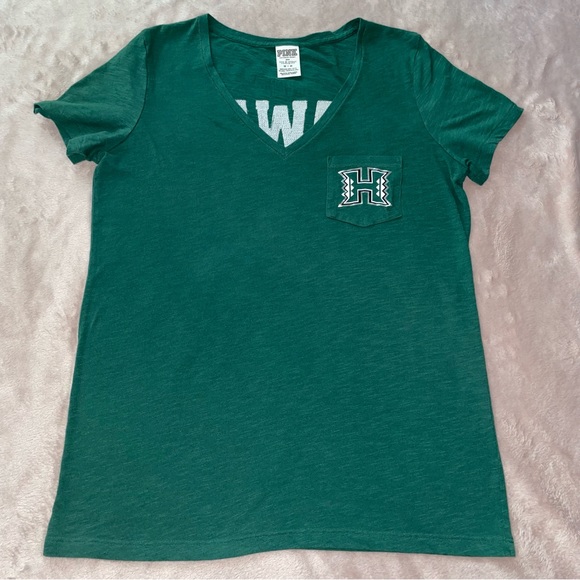 Pink Hawaii shirt sequined letters size M - Picture 3 of 6